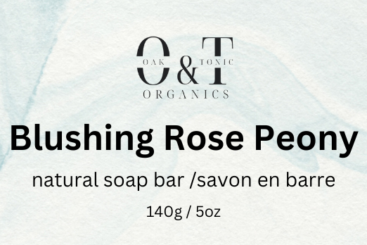 Oak & Tonic Organics | Blushing Rose Peony