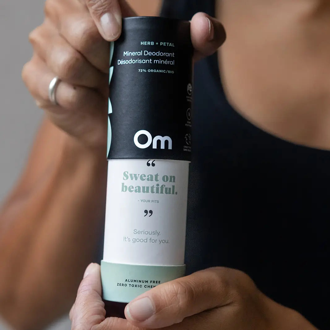 Om Organics | Herb + Petal Mineral Deodorant