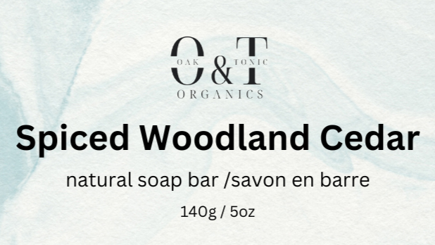 Oak & Tonic Organics | Spiced Woodland Cedar