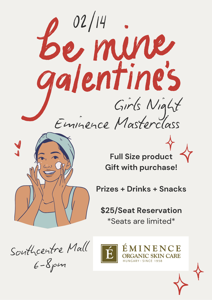 Eminence Skincare: Feb 14th Valentines Flash Facial