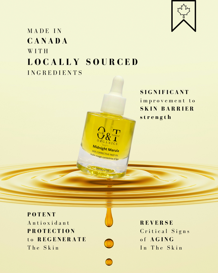 Oak & Tonic Organics | Midnight Marula Age Corrective Face Oil