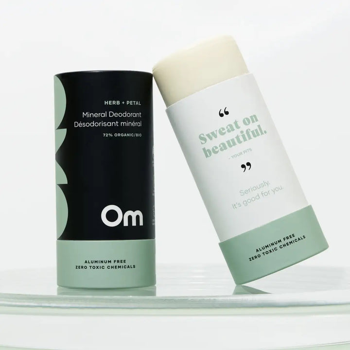 Om Organics | Herb + Petal Mineral Deodorant