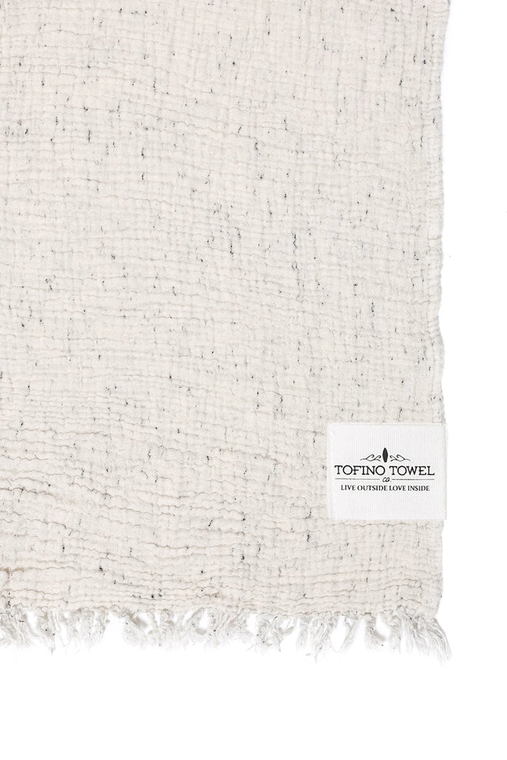 Tofino Towels | The Astrid Muslin Throw - Oak + Tonic