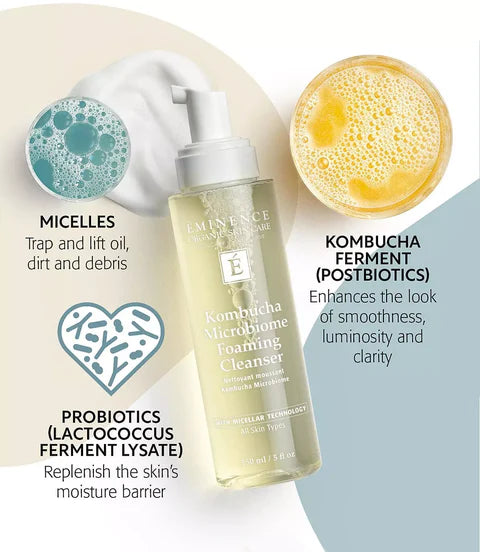 Eminence | Kombucha Microbiome Foaming Cleanser