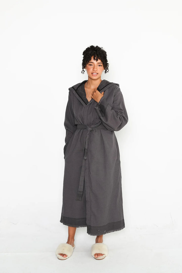 Tofino Towels | THE SILAS HOODED TERRY ROBE SERIES - Oak + Tonic