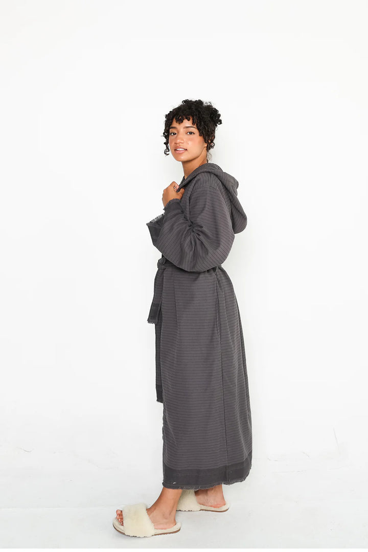 Tofino Towels | THE SILAS HOODED TERRY ROBE SERIES - Oak + Tonic