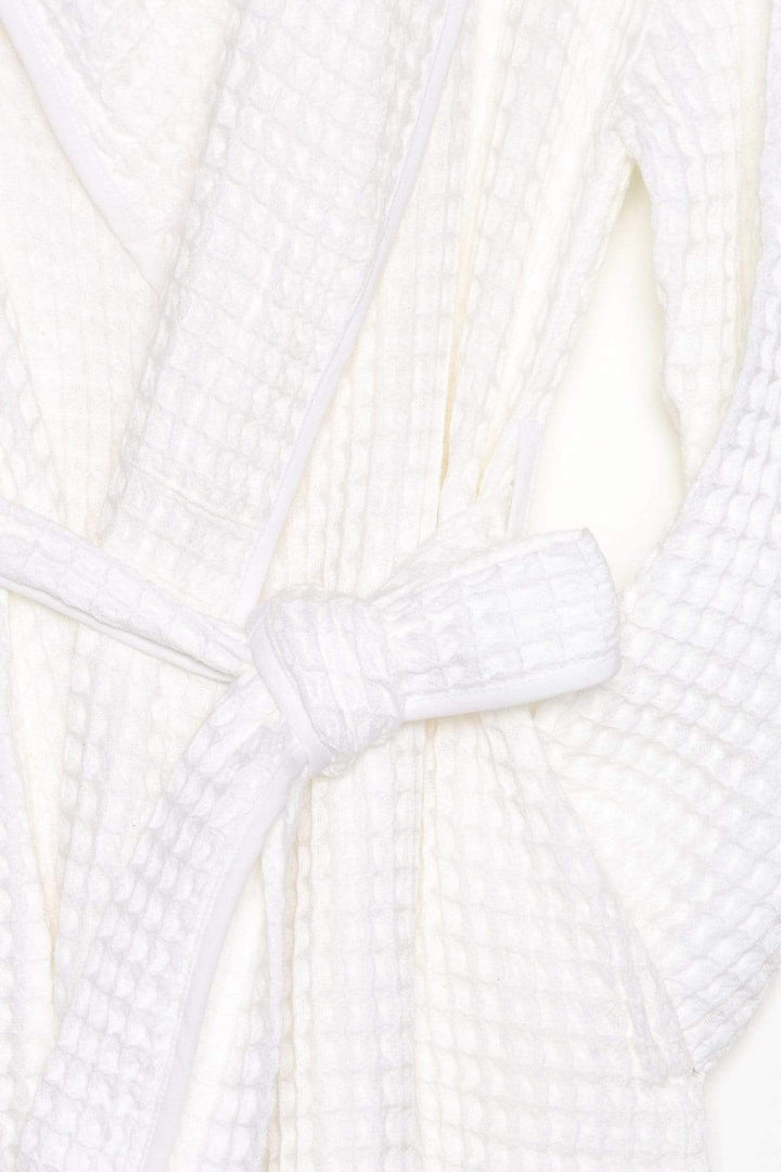 Tofino Towels Robes Small Tofino Towels | THE HARMONY BATH ROBE [DOVE WHITE]