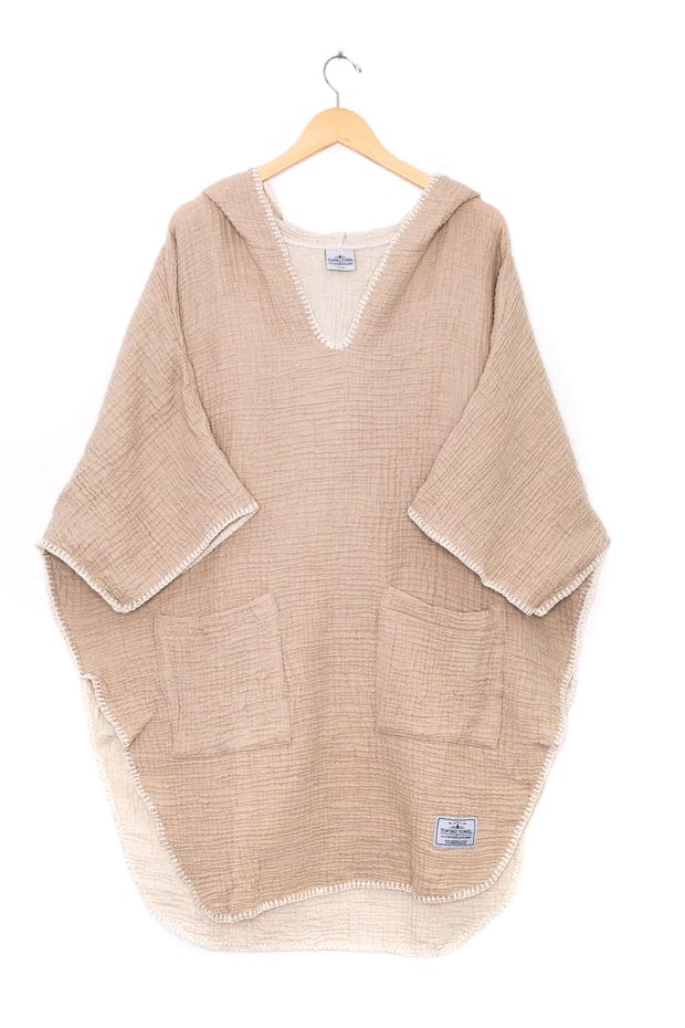 Tofino Towels Robes Tan Tofino Towels | WOMEN'S COCOON SURF PONCHO